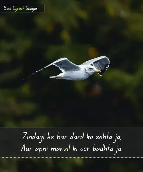 2 Line Emotional Shayari in English on Life