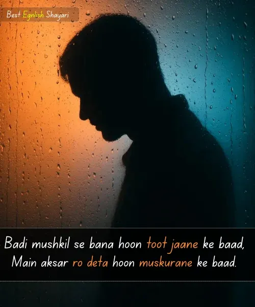 Broken Heart Shayari in English
