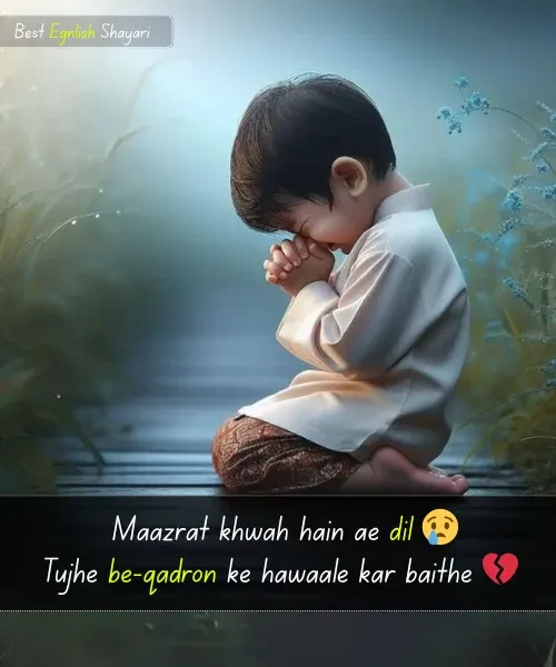 Sad Shayari English in Hindi