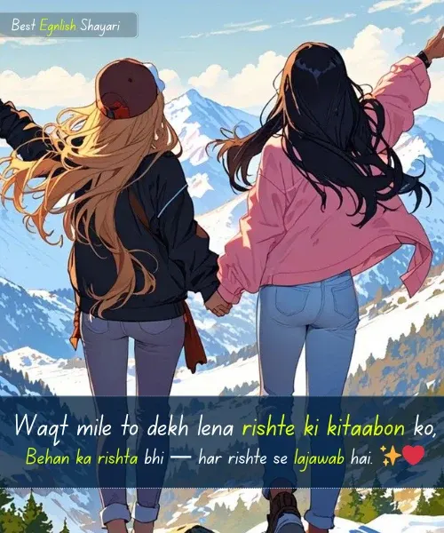Sister Shayari in English