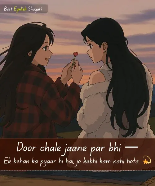 Sister Shayari in English Short